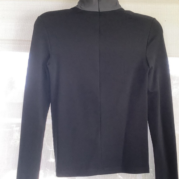 NWT Helmut Lang long sleeve “leather neck bondage T” - Picture 2 of 6